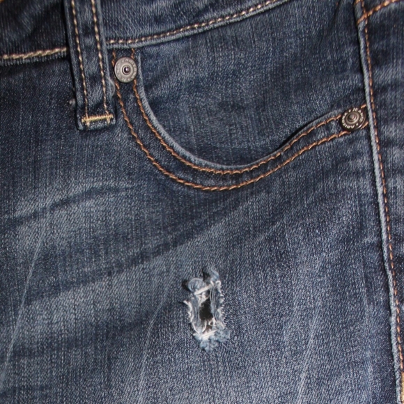 Arizona Ladies/Teen Distressed Ankle Jeans - Picture 14 of 14